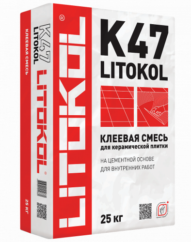 Клей для укладки плитки LITOKOL K47