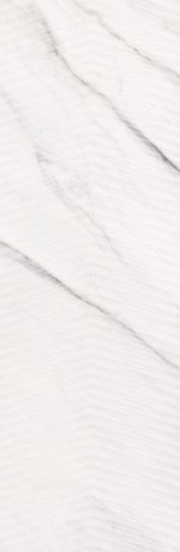 Carrara Chic рельеф шеврон белый 29х89